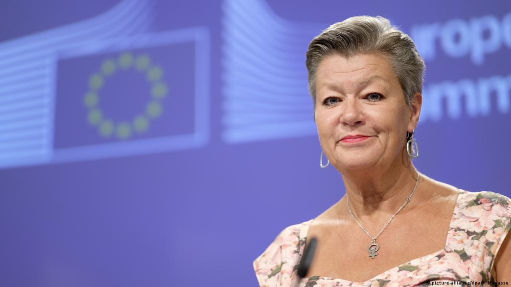 Европейският комисар по вътрешните работи Илва Йохансон е отхвърлила искането
