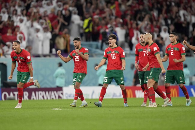 Мароко победи Испания. Снимка: БТАПоредна изненада на световното първенство по