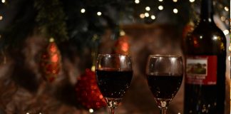 вино - коледа - нова година