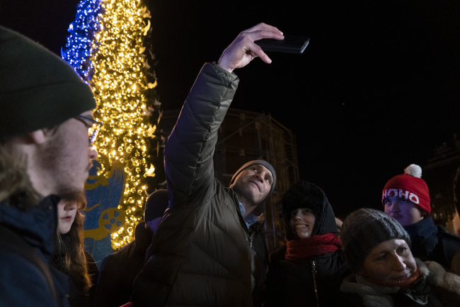 снимка: БТАПравославните вярващи в Украйна винаги са празнували Коледа на