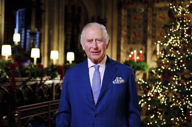 Снимка БТАБританският крал Чарлз Трети използва повода на ежегодното послание