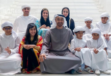 Семейството на президента на ОАЕ
