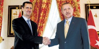 Башар ал Асад и Реджеп Тайип Ердоган