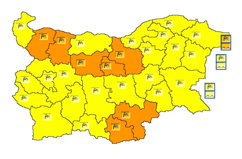  оранжев код в 7 области 
