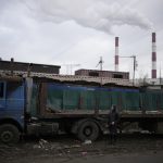 Последици от ракетна атака в Киев