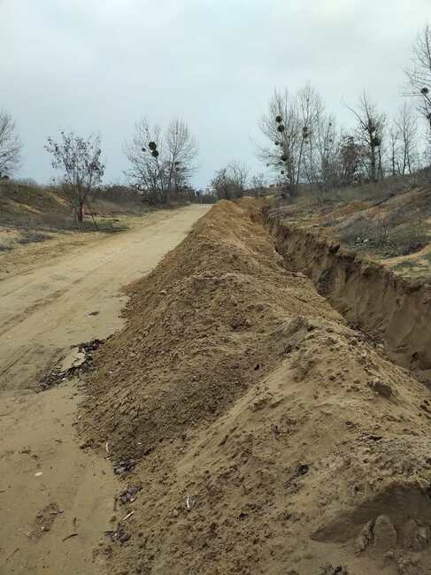 Разкопаният канал Снимка: БТАЕксперти от Регионалната инспекция по околната среда