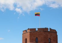 Изглед от Вилнюс, столицата на Литва