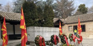 Честването на 151 години от рождението на Гоце Делчев в Северна Македония