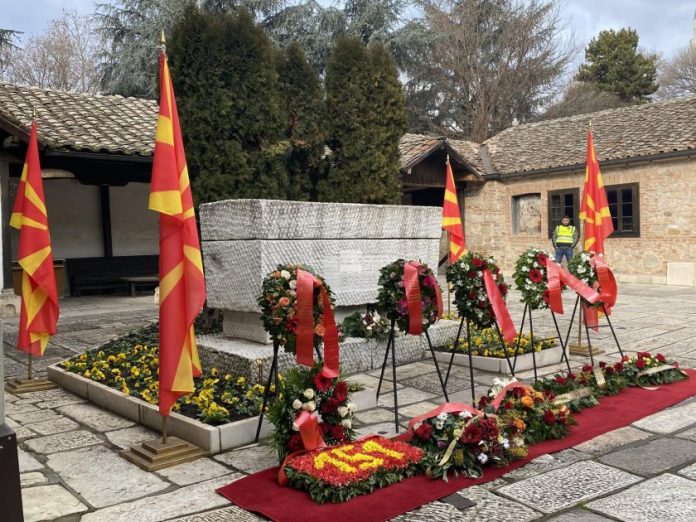 Честването на 151 години от рождението на Гоце Делчев в Северна Македония
