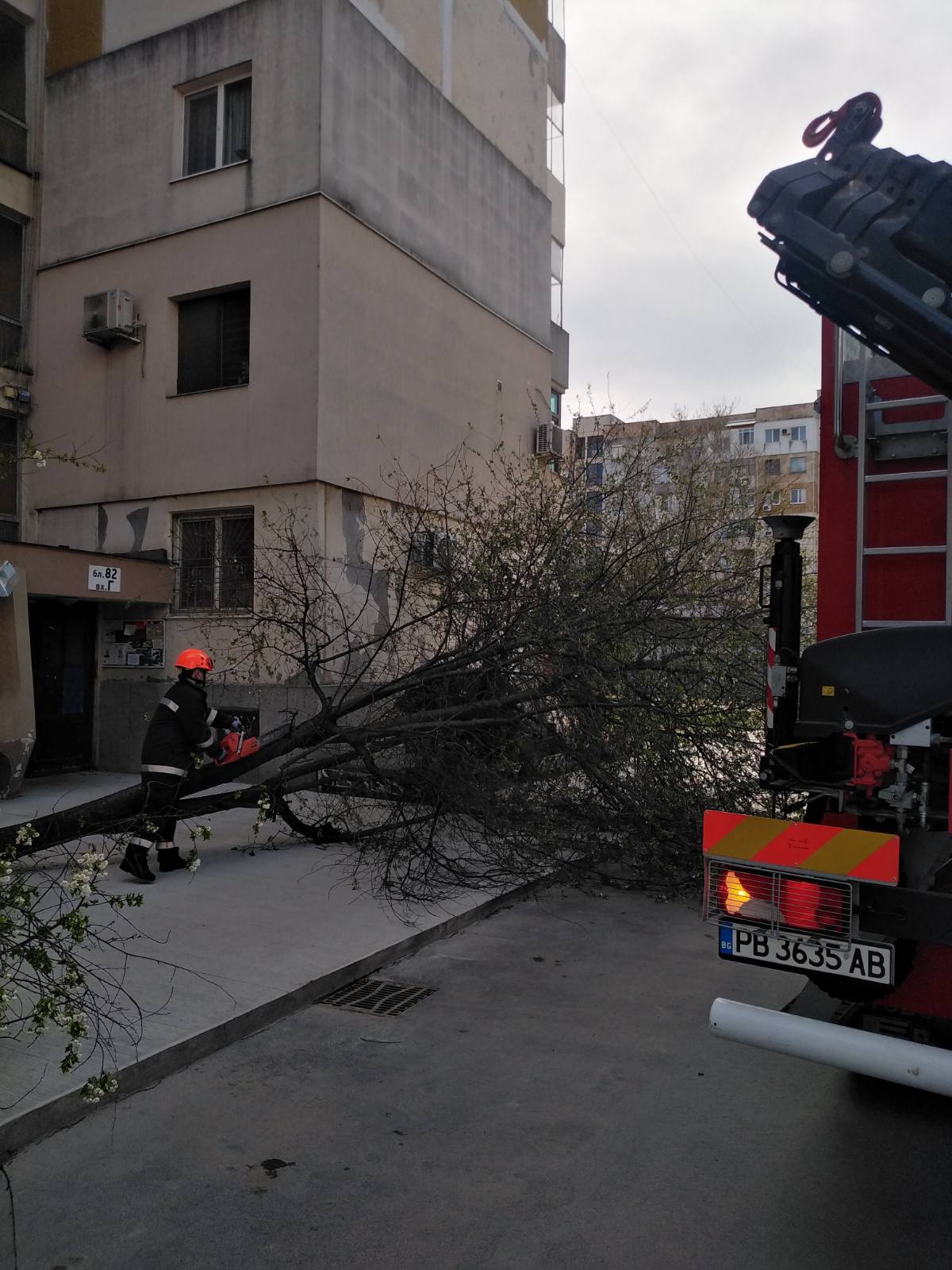 Пожарникарите в Пловдив са накрак
