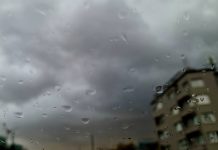 дъжд, облаци, времето