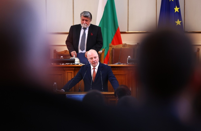 Росен Желязков бе избран за председател на Народното събрание Неговата