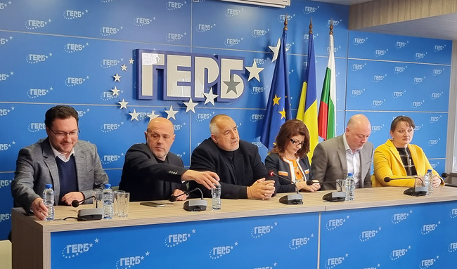 Лидерът на ГЕРБ Бойко Борисов призова Продължаваме промяната – Демократична