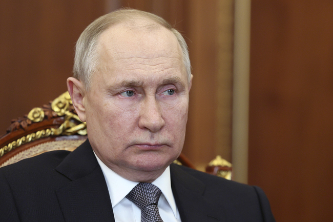 Руският президент Владимир Путин е присъствал на среща на военното