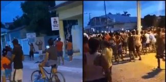Куба протест