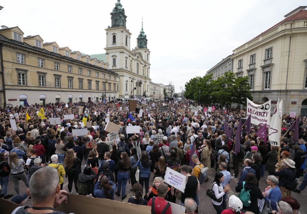 Полша протести аборт