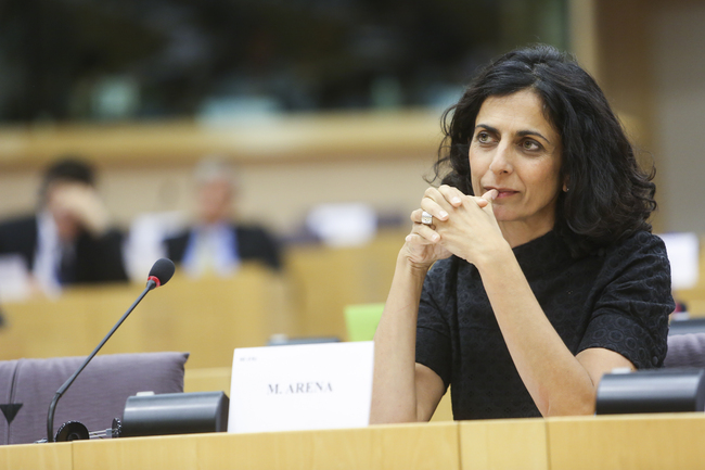 Белгийският евродепутат Мария Арена чието име беше намесено в корупционния