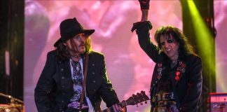Джони Деп, Алис Купър и Джо Пери от Aerosmith ще забият тази вечер в София със супергрупата Hollywood Vampires