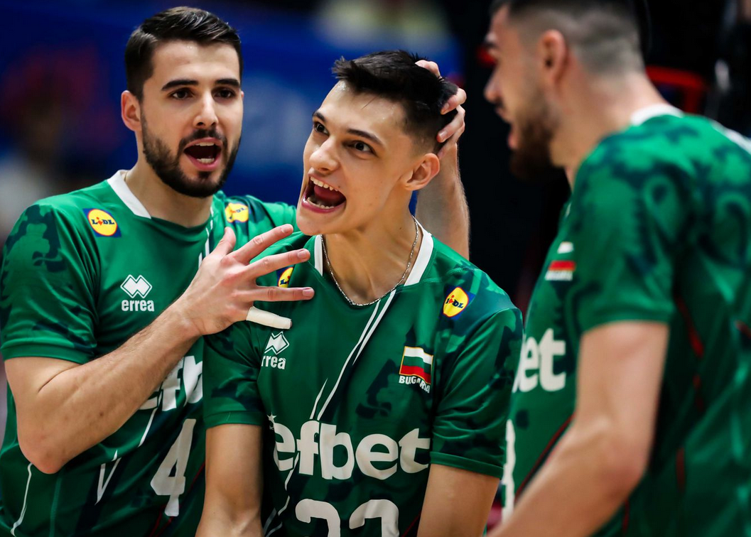 Волейболистите от националния отбор на България записаха победа над четвъртите
