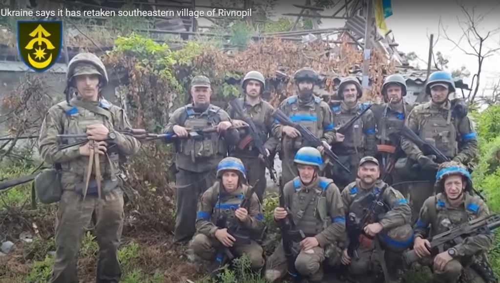Въоръжените сили на Украйна ВСУ рязко напреднаха с няколко километра