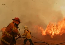 Пожарите в Гърция взеха застрашителни размери