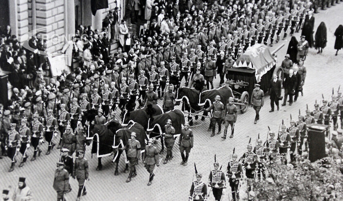 Погребалната процесия на Цар Борис III