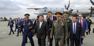 Ким Чен-Ун в Русия