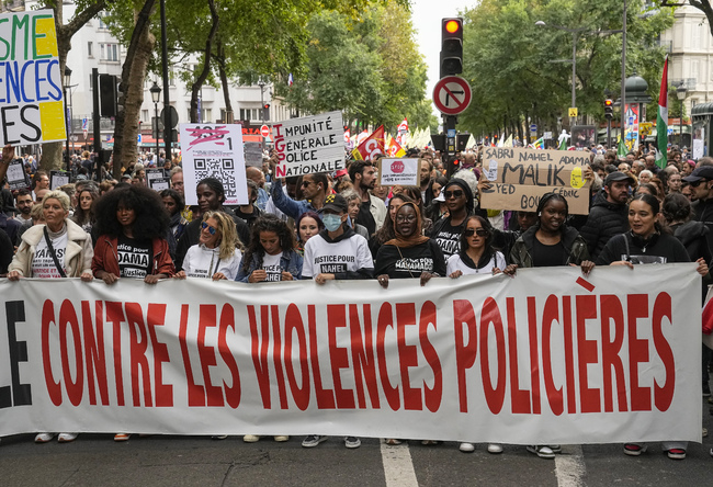 протести във Франция срещу полицейското насилие