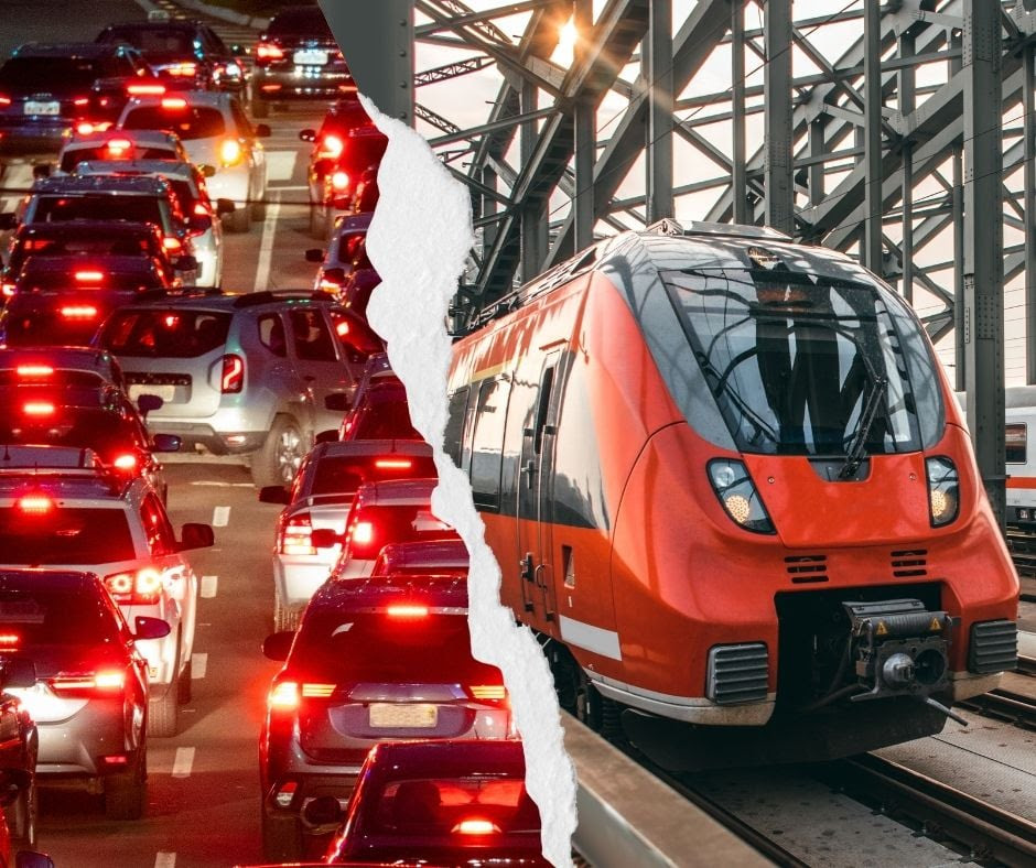 Eвропа систематично избира автомобилите пред влаковете, като за три десетилетия