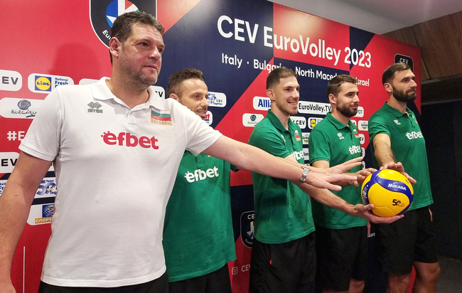 Националният отбор на България по волейбол за мъже надделя над