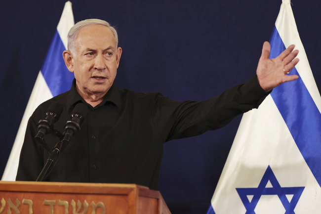 Израелският премиер Бенямин Нетаняху снощи заяви, че Израел би обмислил