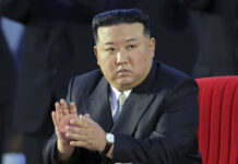 Севернокорейският лидер Ким Чен-ун - снимка: КЦТА /БТА