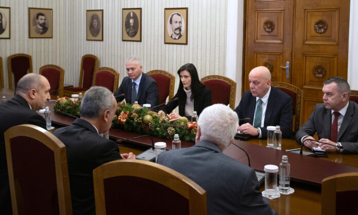 Срещата се проведе в Президентството Снимка: Президентството