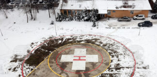 Първата болнична вертолетна площадка в София получи регистрация