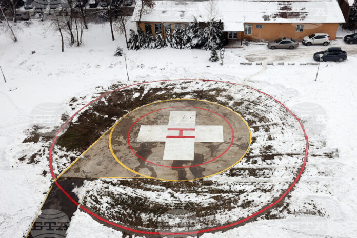 Първата болнична вертолетна площадка в София получи регистрация