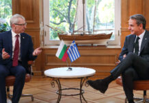 Премиерът Николай Денков се срещна с гръцкия си колега Кириакос Мицотакис в Атина - 4 януари 2023 г.