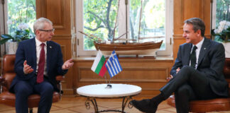 Премиерът Николай Денков се срещна с гръцкия си колега Кириакос Мицотакис в Атина - 4 януари 2023 г.