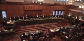 Голямата заседателна зала на Международния съд