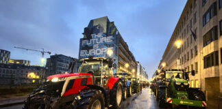 Брюксел отново е под обсадата на тракторите на недоволни земеделци
