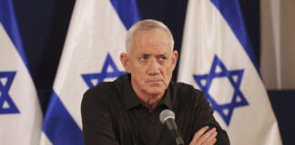 Членът на израелския военновременен кабинет Бени Ганц