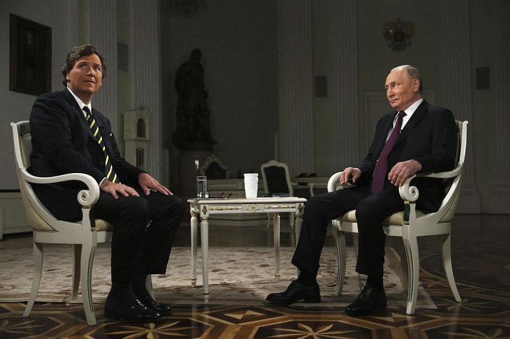 ЕК за интервюто на Путин Повтори лъжи довели до военни