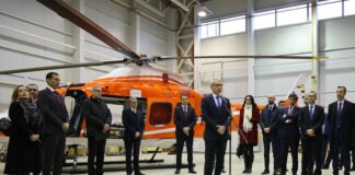 Първият медицински хеликоптер у нас