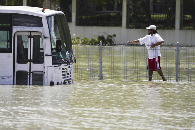 Наводнение Дубай