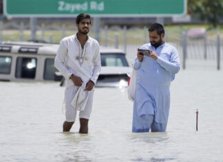 Наводнение Дубай
