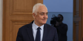 Служебният военен министър Атанас Запрянов Снимка: БТА