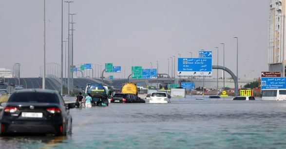  Дубай наводнения 