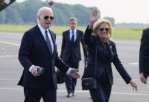 Американският президент Джо Байдън и съпругата му Джил