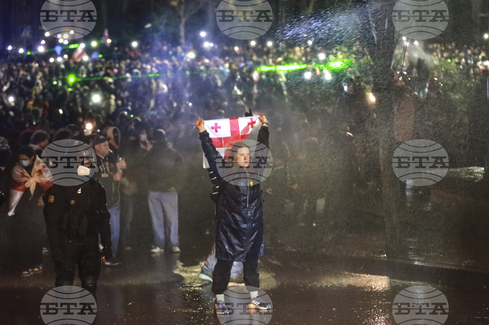 Грузия протест