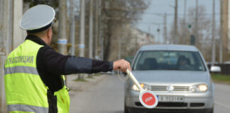 Полицията установи 40 шофирали след употреба на алкохол и шестима - на наркотици