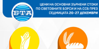 Последната седмица на годината не донесе големи промени в цените на основните зърнени стоки по световните борси, отчита ССБ